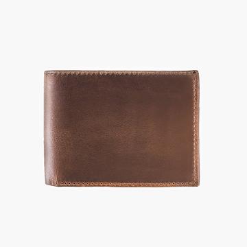 Carteras Thursday Boots Bifold Cuero Classic Hombre Marrom | MX181FDN