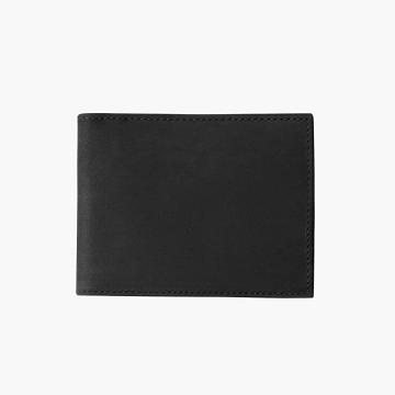 Carteras Thursday Boots Bifold Cuero Hombre Negros | MX179HAP